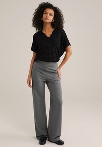 WE Fashion Kalhoty - blended dark grey