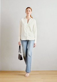 Mos Mosh WAVE SHIRT - Košilová halenka  - ecru