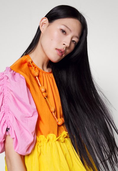 Brogger EXCLUSIVE ADA TOP - Μπλούζα - orange/pink/yellow