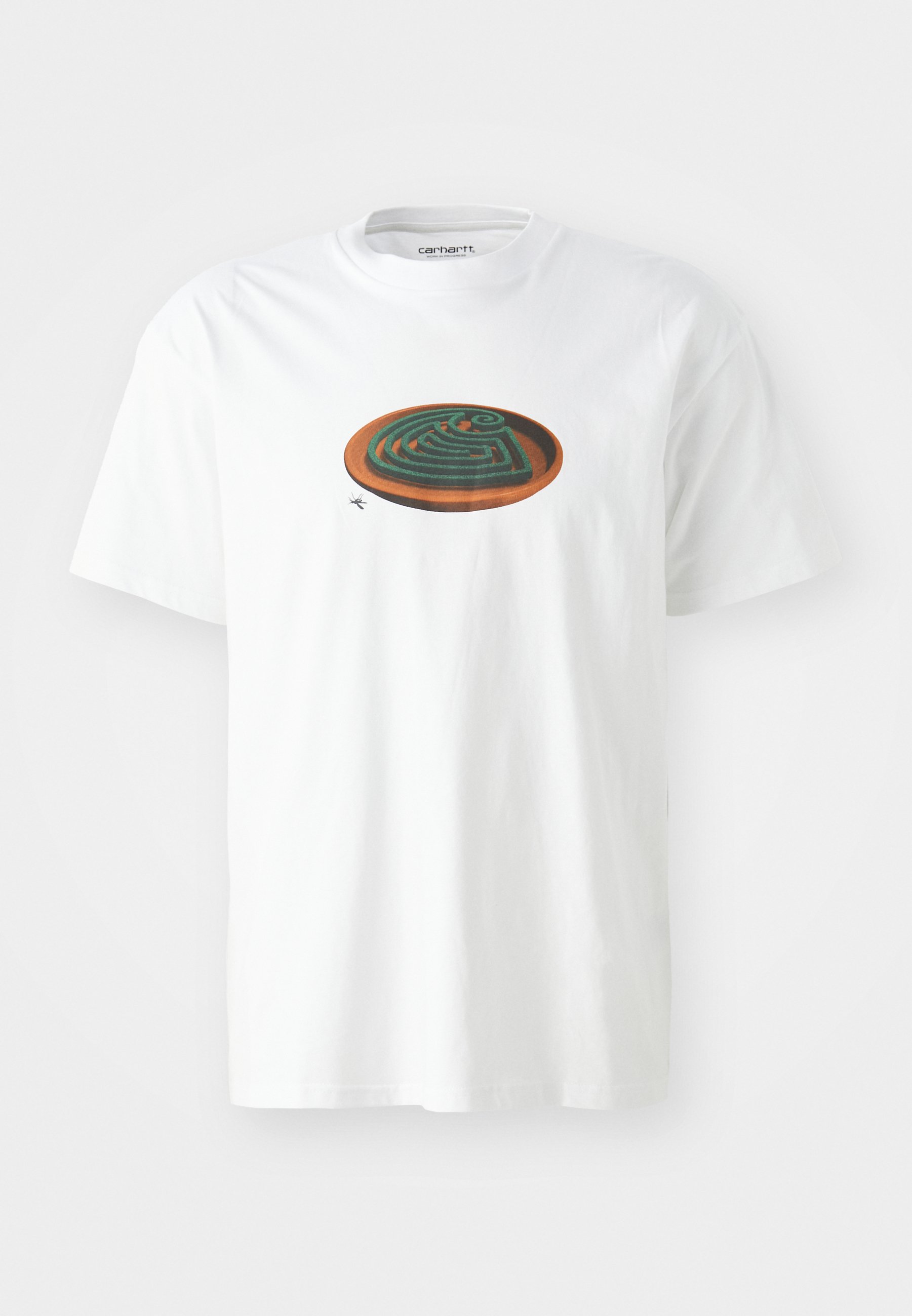 Carhartt WIP SPIRAL - Print T-shirt - white - Zalando