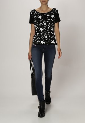 Even&Odd, T-shirts print - black
