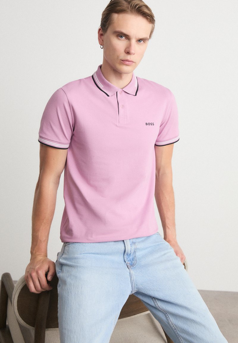 BOSS PAUL - Polokošeľa - light/pastel purple