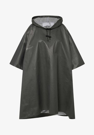 LAURASØN REGENCAPE UNISEX REGENDICHT KAPUZE BREIT ÜBERSCHNITTEN - Parka - noir