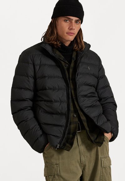 Polo Ralph Lauren CLASSIC FIT PLAID FLANNEL CAMP SHIRT - Krekls - olive/black
