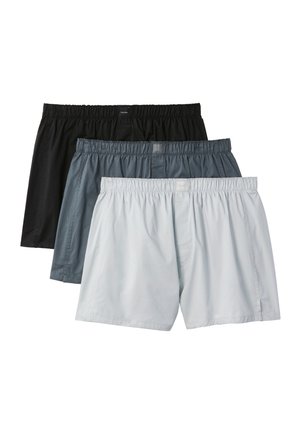 Calvin Klein Underwear, 3 PACK - Caleçon - black/turbulence/harbor mist