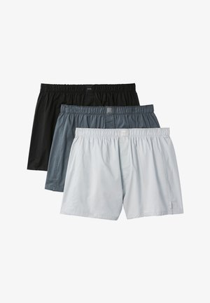 Calvin Klein Underwear, 3 PACK - Boxershorts - black/turbulence/harbor mist