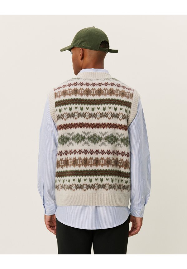 HORDUR FAIR ISLE - Jumper - sand4