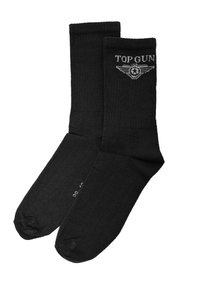 TOP GUN 3 PACK - Strømper - black