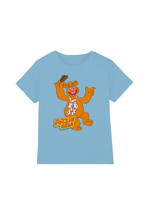Disney, THE MUPPETS FOZZIE BEAR DANCING UNISEX - Print T-shirt - light blue