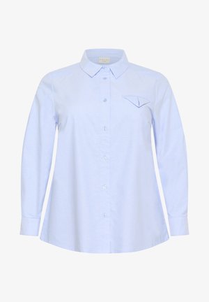 Kaffe Curve OSINA - Bluza s gumbima - windsurfer melange