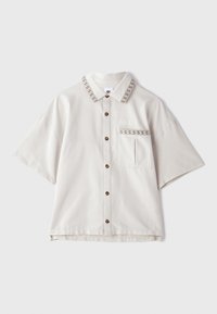 X NAOMI OSAKA - Blúzka so zapínaním na gombíky - light bone/phantom