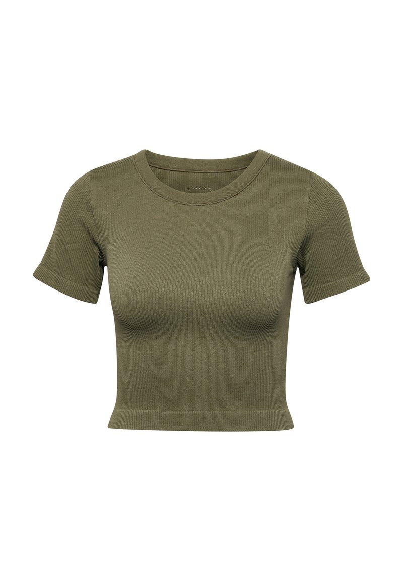 Hummel Sport T-shirt olijfgroen