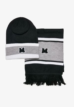 Urban Classics SET - Fular - black heathergrey white