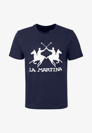 La Martina, BEKLEIDUNG MCR001 - T-shirt imprimé - navy mcr js