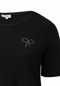s.Oliver CURVE - T-shirt print - schwarz
