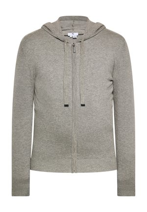 Vetoketjullinen college - grau melange