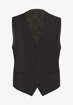 Suit waistcoat - schwarz