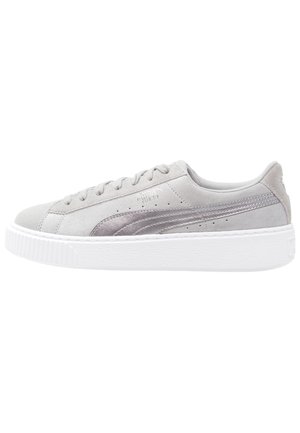 Puma SUEDE PLATFORM SAFARI - Sneakers basse - quarry