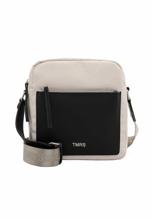 ANGELIQUE - Cross body bag - beige black
