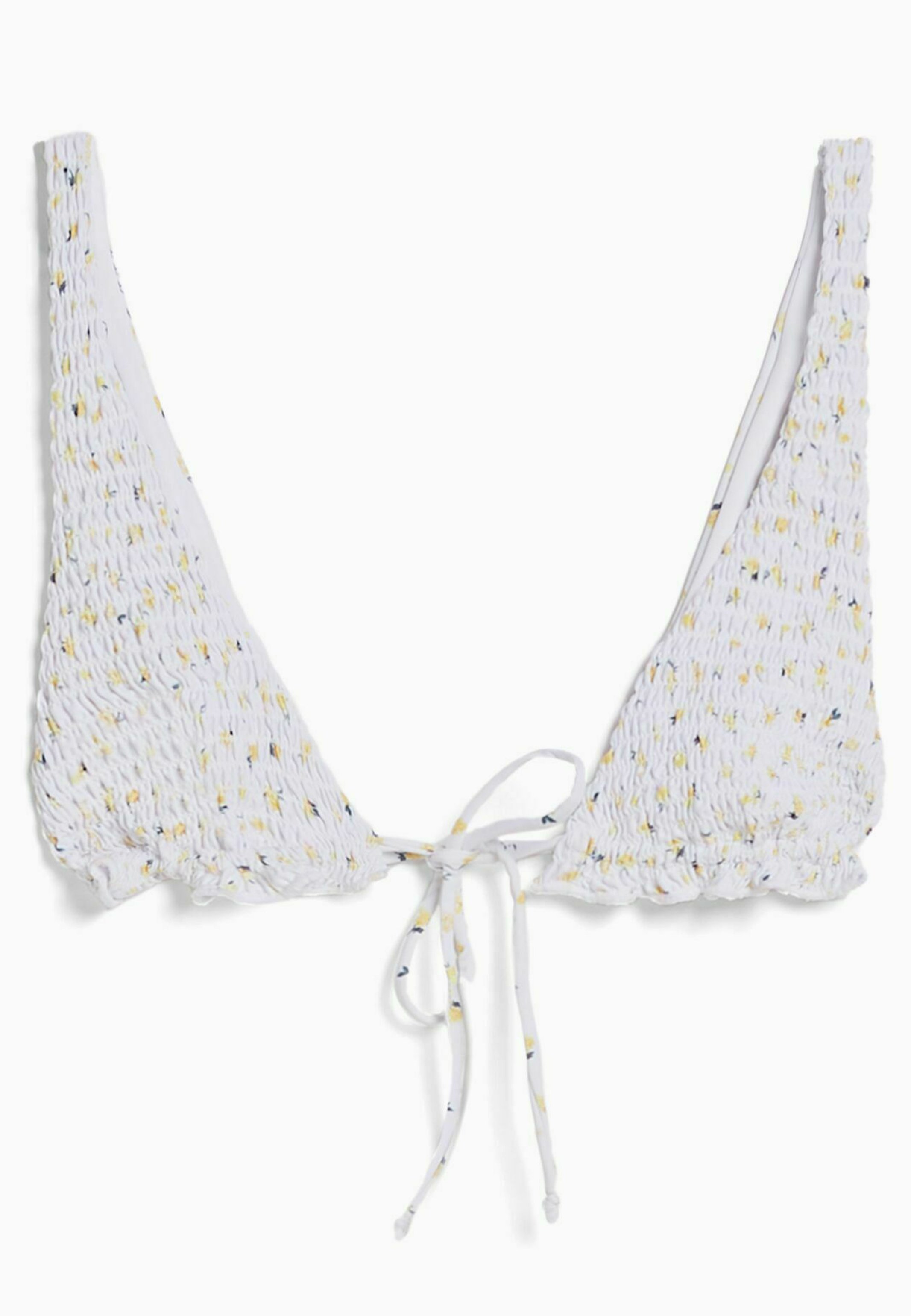 Off white bikini top