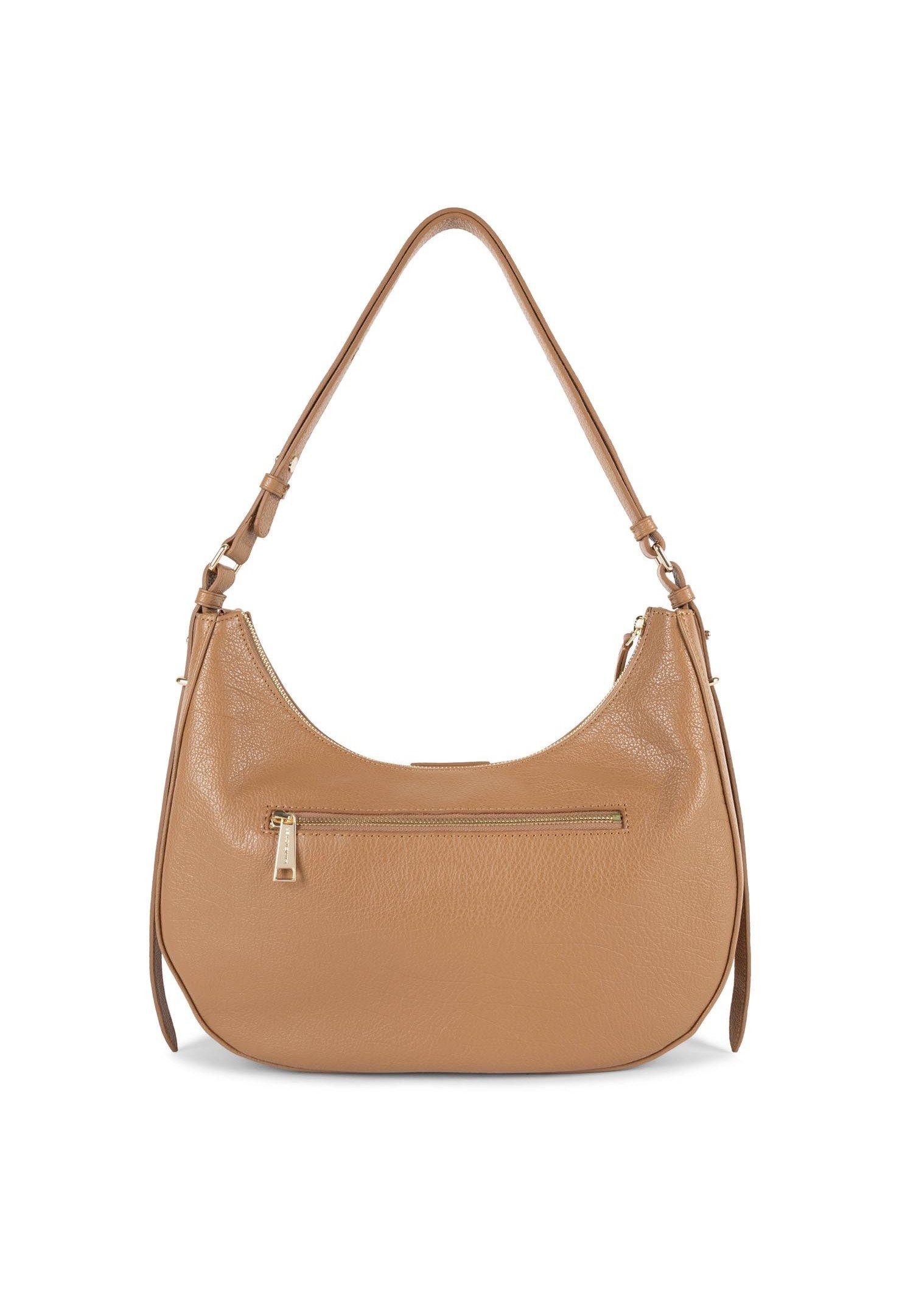 LANCASTER Borsa Tote Dune L In Pelle – Cammeo, Capiente Per DIN A4, Con Tracolla