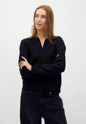 SIKA-M - Polokošeľa - black