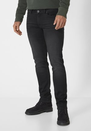 DEAN JOGG MIT STRETCH - Slim fit jeans - black black used moustache