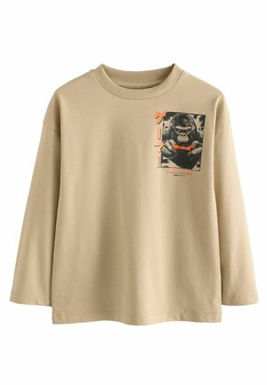 REGULAR FIT  - Long sleeved top - stone gorilla gamer