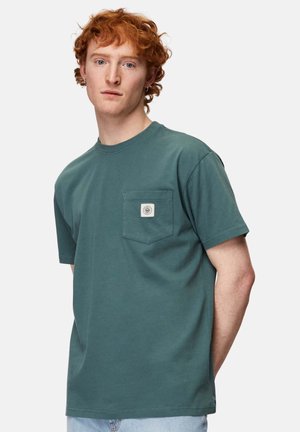 Honesty Rules POCKET UNISEX - T-shirts basic - sage