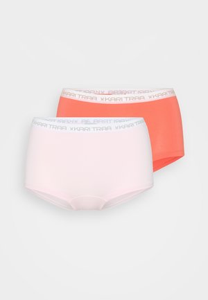 TRINE SHORTIE 2 PACK - Underbukse - light red/light pink