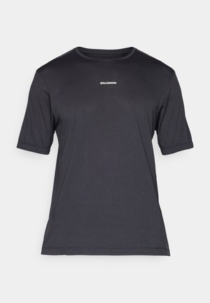 Salomon CORE TEE - Sports T-shirt - deep black