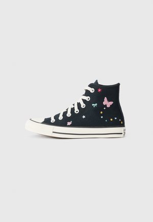 CHUCK TAYLOR ALL STAR - Korkeavartiset tennarit - black/cliffside rose