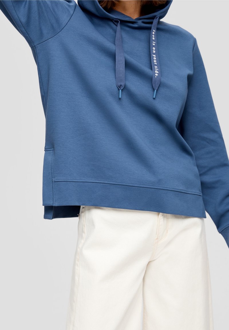 s.Oliver Jersey con capucha - blue