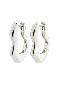 Pilgrim WAVE WAVY UNISEX - Örhänge - silver plated
