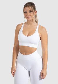 Smilodox CETRINA SEAMLESS BRA SPORT - Sujetadores deportivos con sujeción ligera - weiß