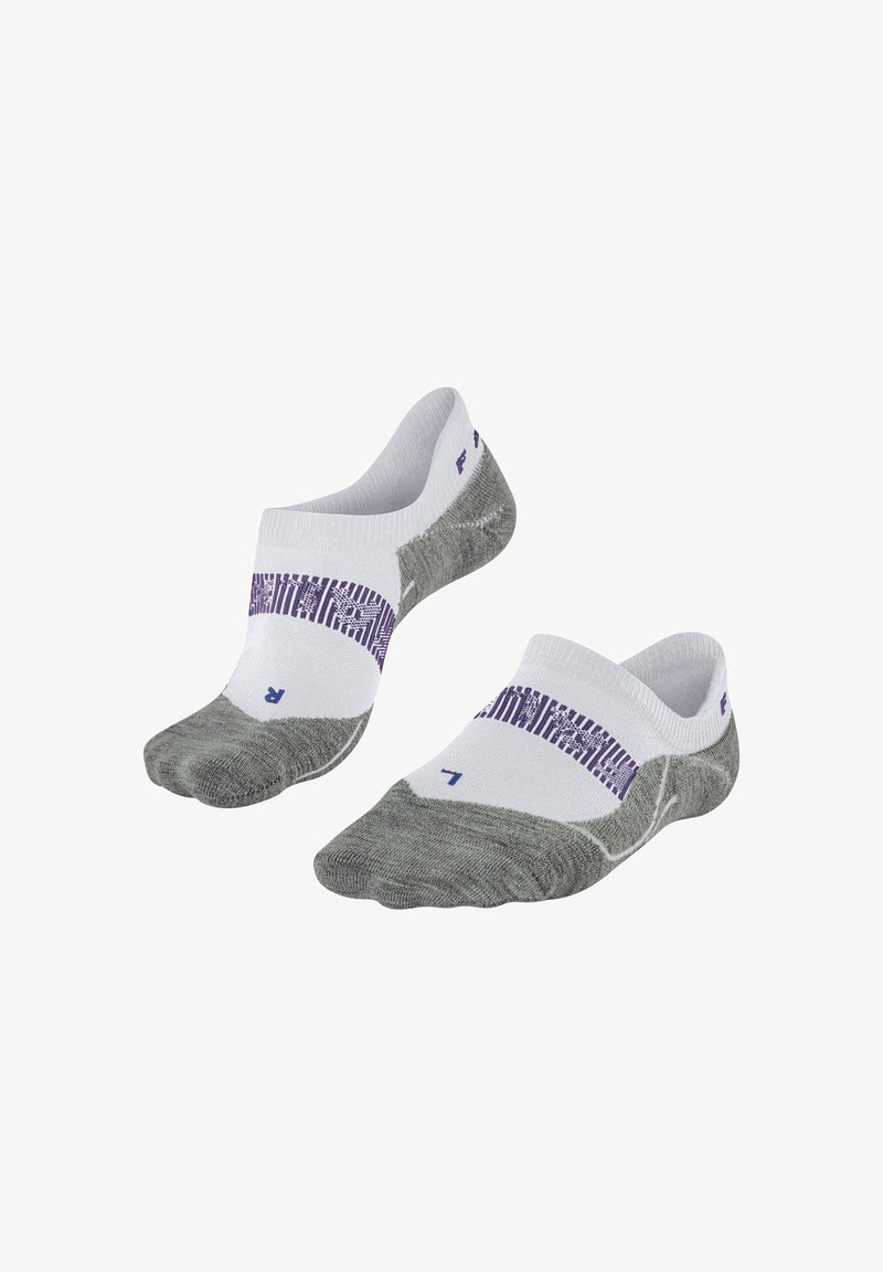FALKE RU4 COOL INVISIBLE RUNNING MEDIUM CUSHIONING - Socquettes - white