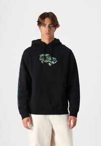 HUF SAHARA RALLY HOODIE UNISEX - Mikina - black