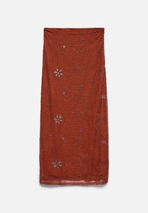 Vero Moda, VMCARA - Maxi skirt - brown