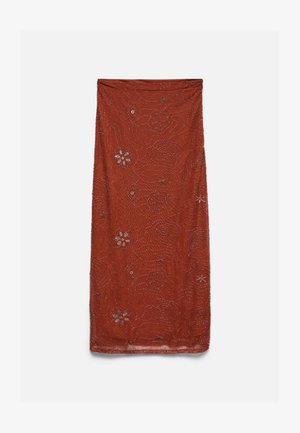 Vero Moda, VMCARA - Maxi skirt - brown