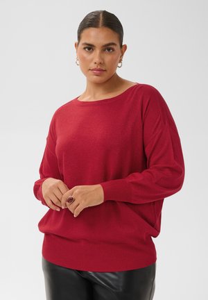 Kaffe Curve, KCREGITTA - Pullover - crimson
