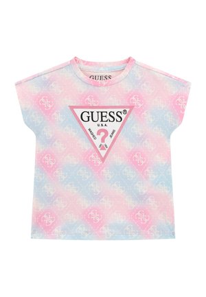 ALLOVER - Print T-shirt - mehrfarbe rose