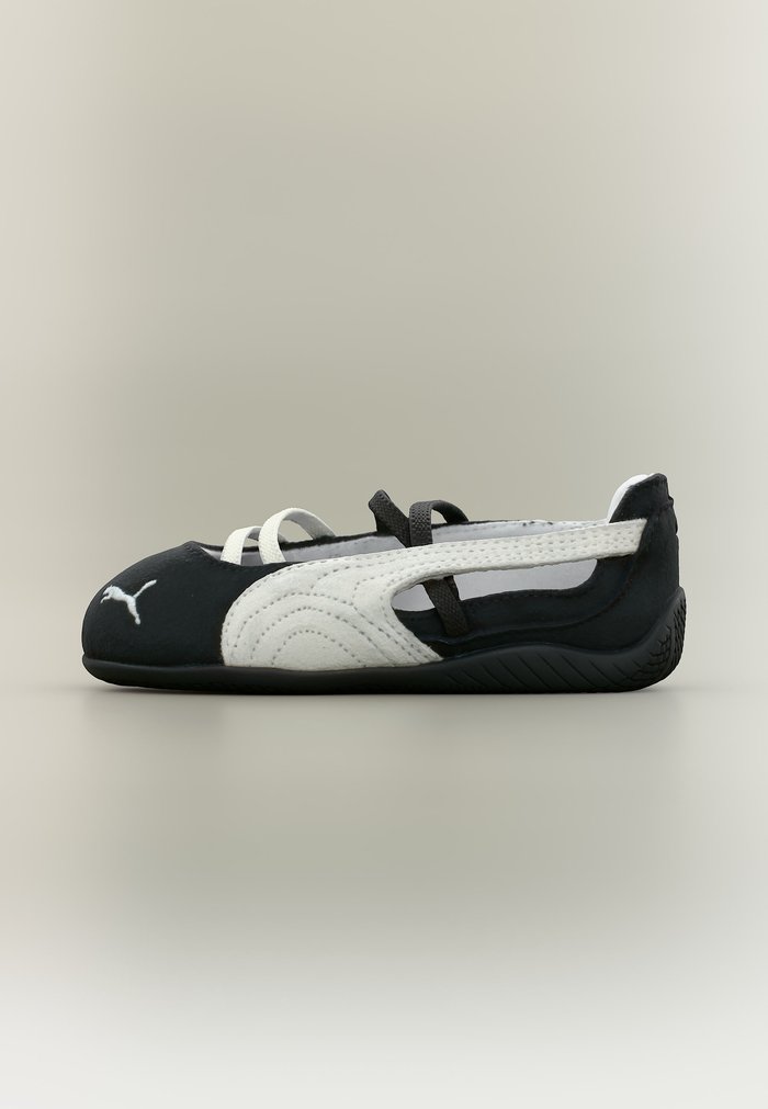 PUMA SPEEDCAT UNISEX - Trainers - black/white/warm white