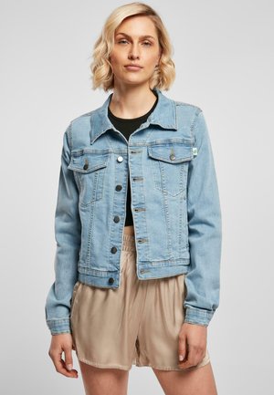 Urban Classics Teksajakk - clearblue bleached