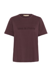 NOGA AMORA - T-shirt con stampa - decadent chocolate