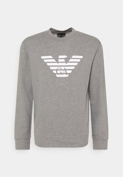 Emporio Armani FELPA - Camisola - grigio fantasia