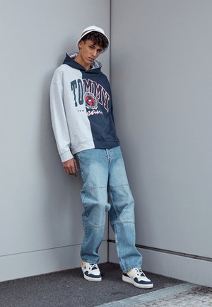 ARCHIVE CUT AND SEW HOODIE UNISEX - Felpa - twilight navy/multi