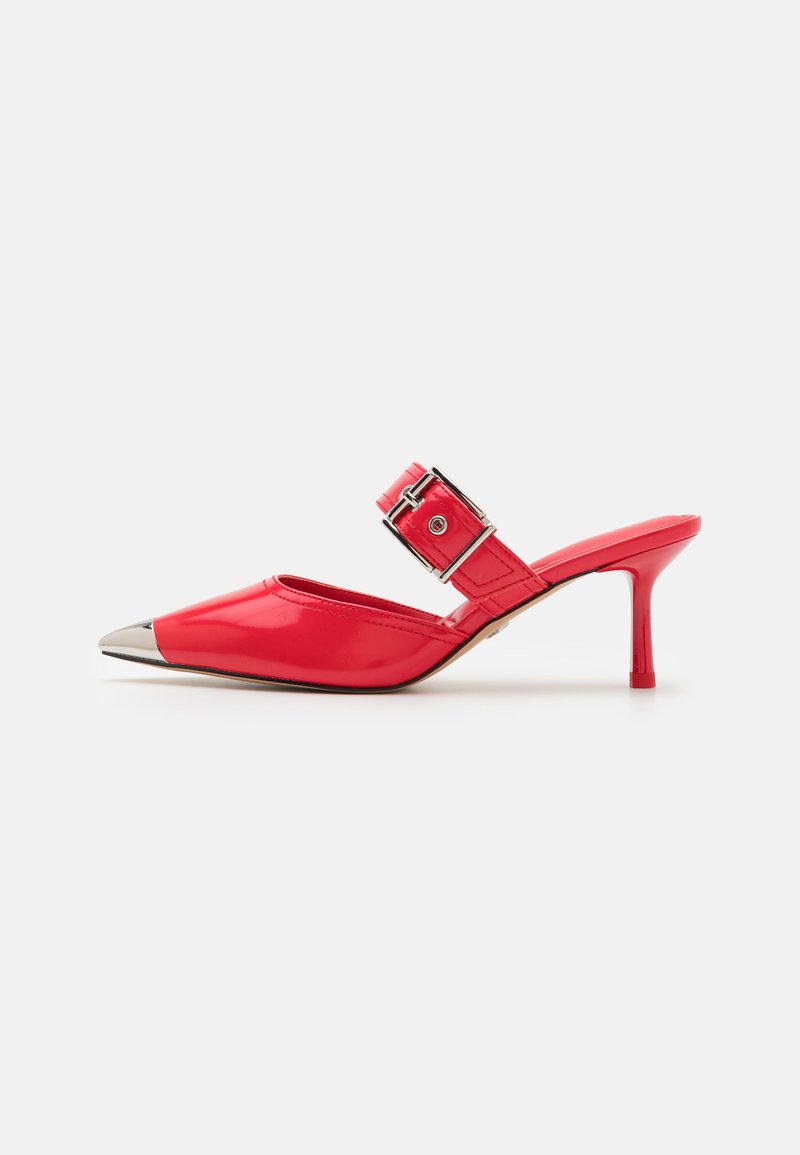 ALDO GRETLA  PILLOW WALK - Pantoletai su kulnu - red