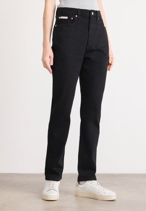 Calvin Klein Jeans NEW MOM - Džínsy mom - soft black