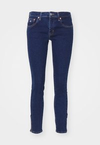 SOPHIE SKN ANK ZIP - Blugi skinny fit - denim dark