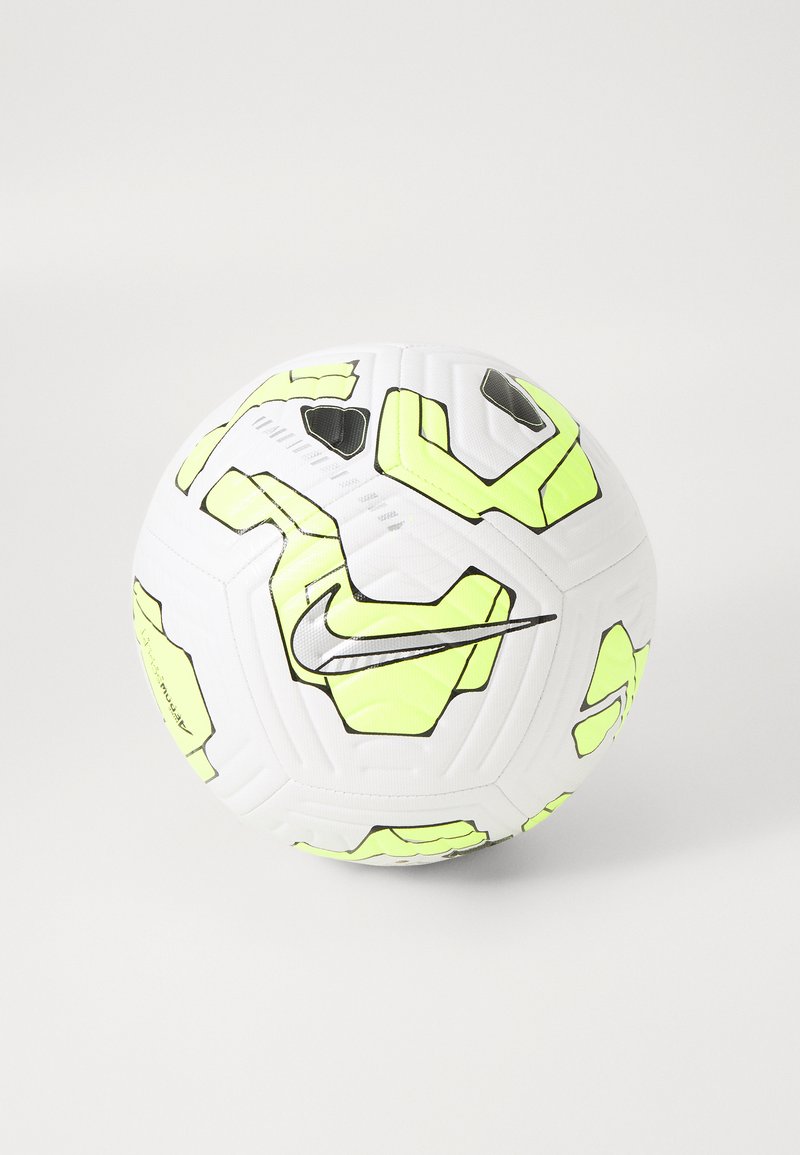 Nike Performance ACADEMY - Calcio - white/volt/metallic silver